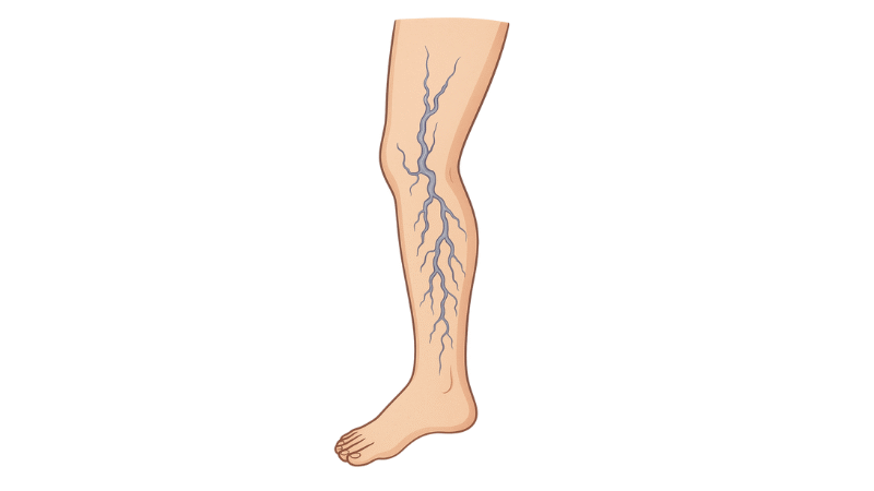 Foto varices (spataders)
