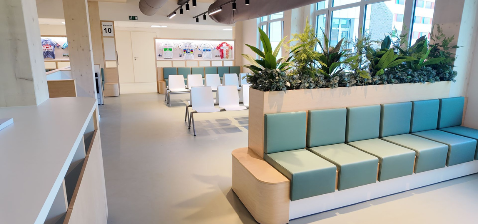 Blok M wachtzaal